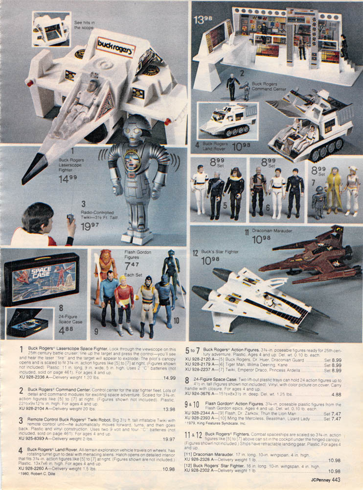 Buck Rogers in the 25th Century Toys! |
